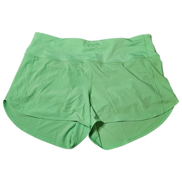 NWOT Lululemon Speed Up Shorts, High-Rise sz 14 Pistachio - Picture 4 of 7